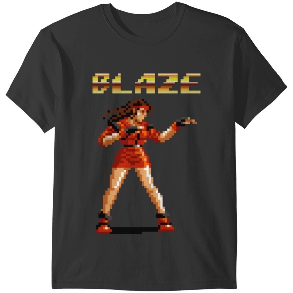 Blaze Fielding Streets Of Rage Gaming Graphic Retro Unisex T-Shirt